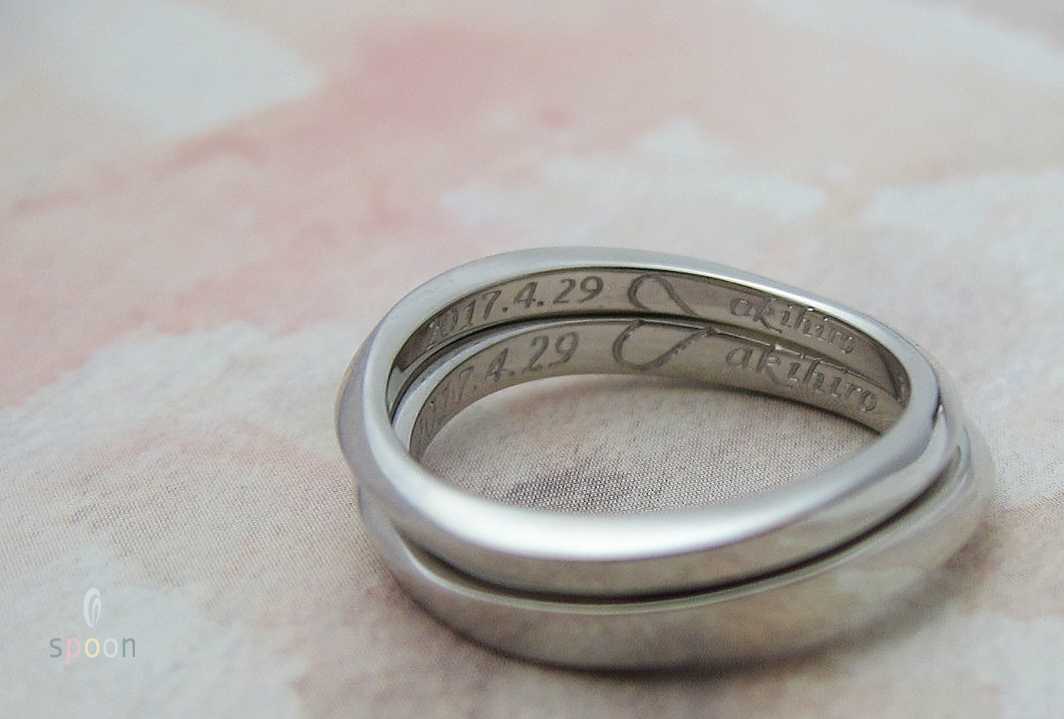 マリッジング,結婚指輪,刻印,