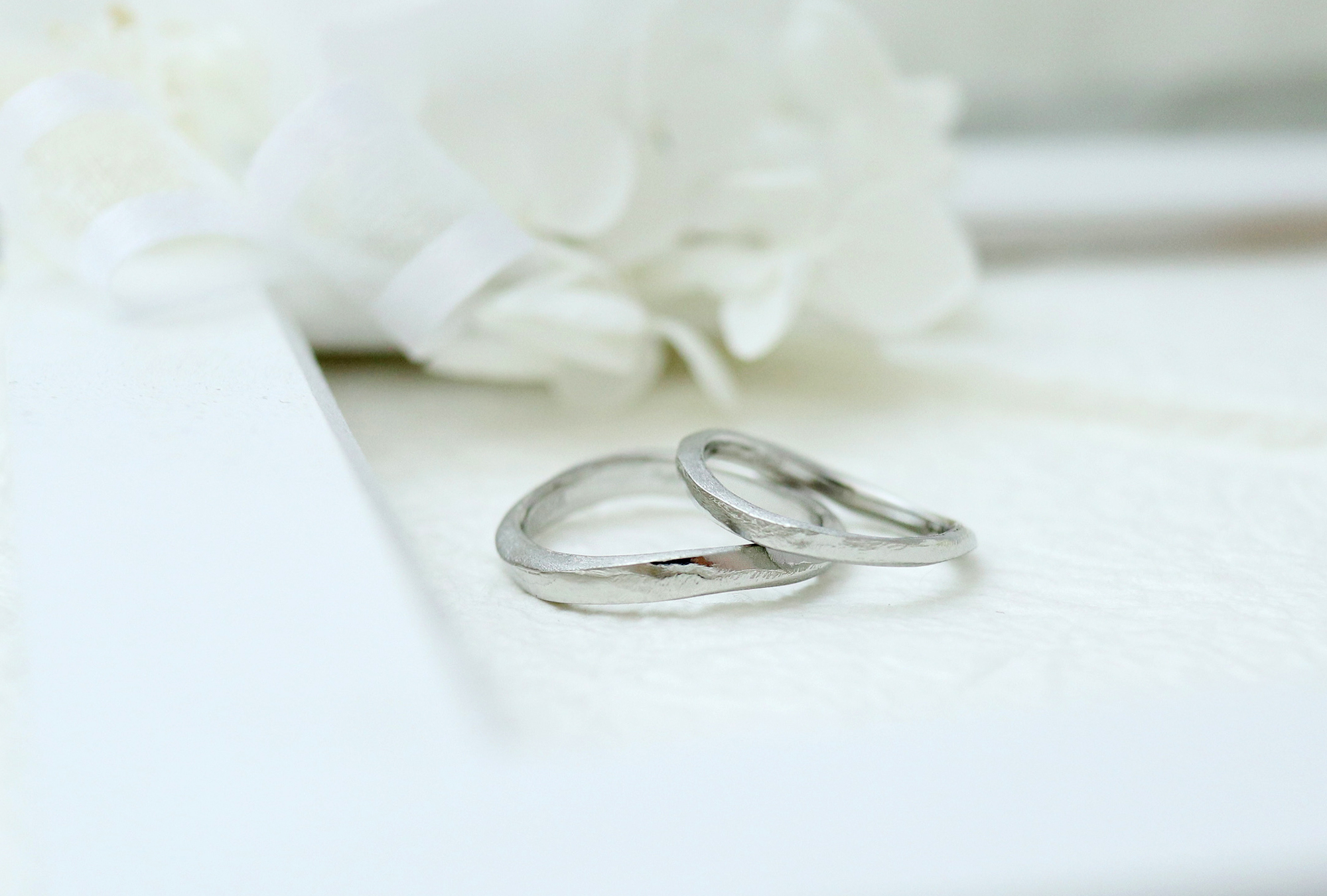 手作りのメビウス、結婚指輪
